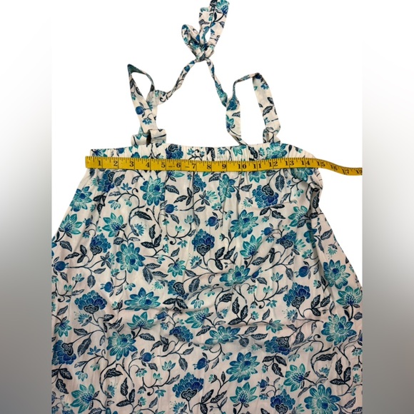 Old Navy Blue and White Floral Maxi Dress - Picture 13 of 14